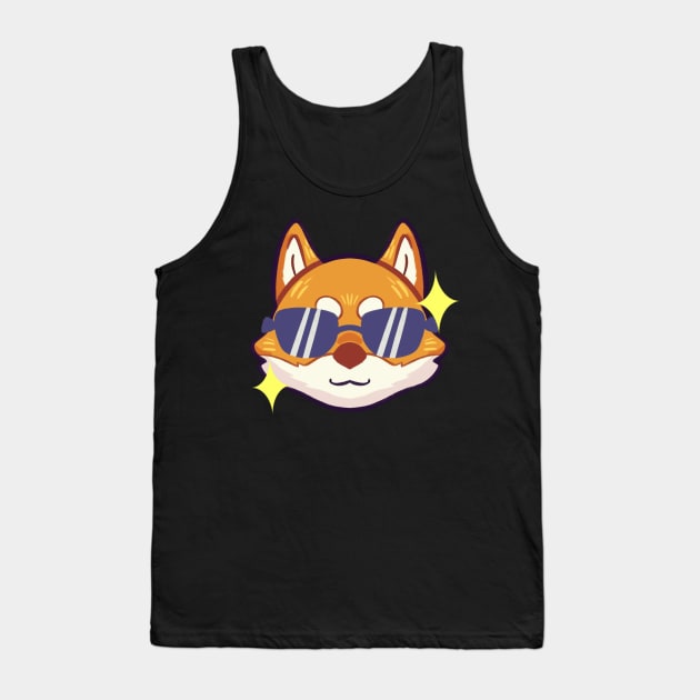 cute shiba inu Tank Top by ewewhy